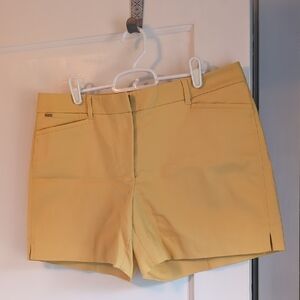 White House Black Market Mustard Women's Shorts